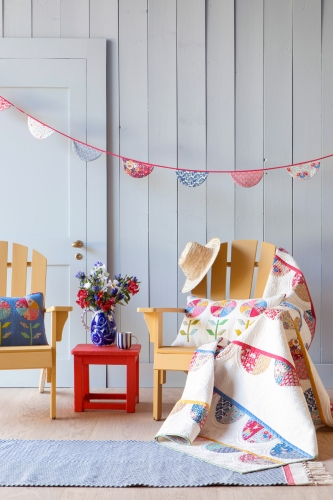 Tilda Patchwork Stoff Baumwolle - Jubilee - Circus Life Jubilee Creme